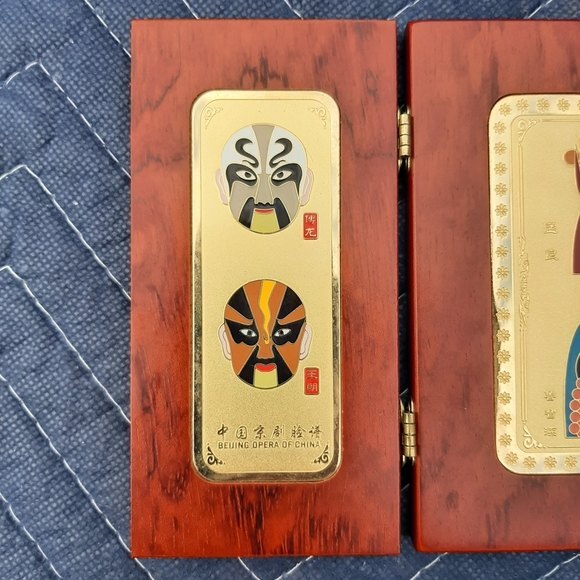 Collection China Wood Decor Facial Makeup In Traditional Chinese Operas - Picture 9 of 15